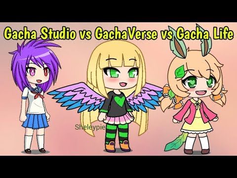 Gacha Studio vs GachaVerse vs Gacha Life Part 1