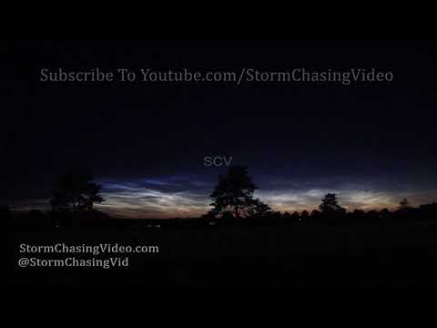 Noctilicent Clouds,  Rice Lake, WI 6/8/2019