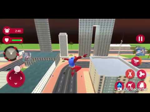 Amazing Spider Super Hero Rope Rescue Mission