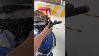 Lên xe bộ dây bi led cho Future có nút tắt đèn