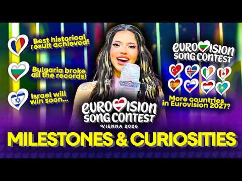 Eurovision 2026: MILESTONES & CURIOSITIES (Interesting Facts about the Results)