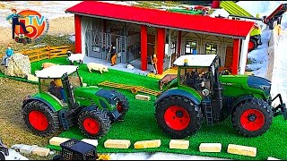 BRUDER Tractors RC FENDT Vario 1050 and 936