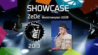 EoM 2013 Showcase ZEDE Emperor of Mic 2013