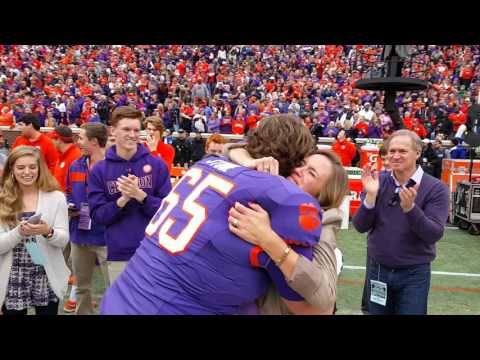 TigerNet.com - Clemson football player proposes on 2015 senior day - Part 2