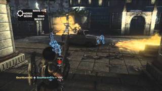 Gears of War 3 Horde Mode multiplayer B-roll footage (E3 2011)