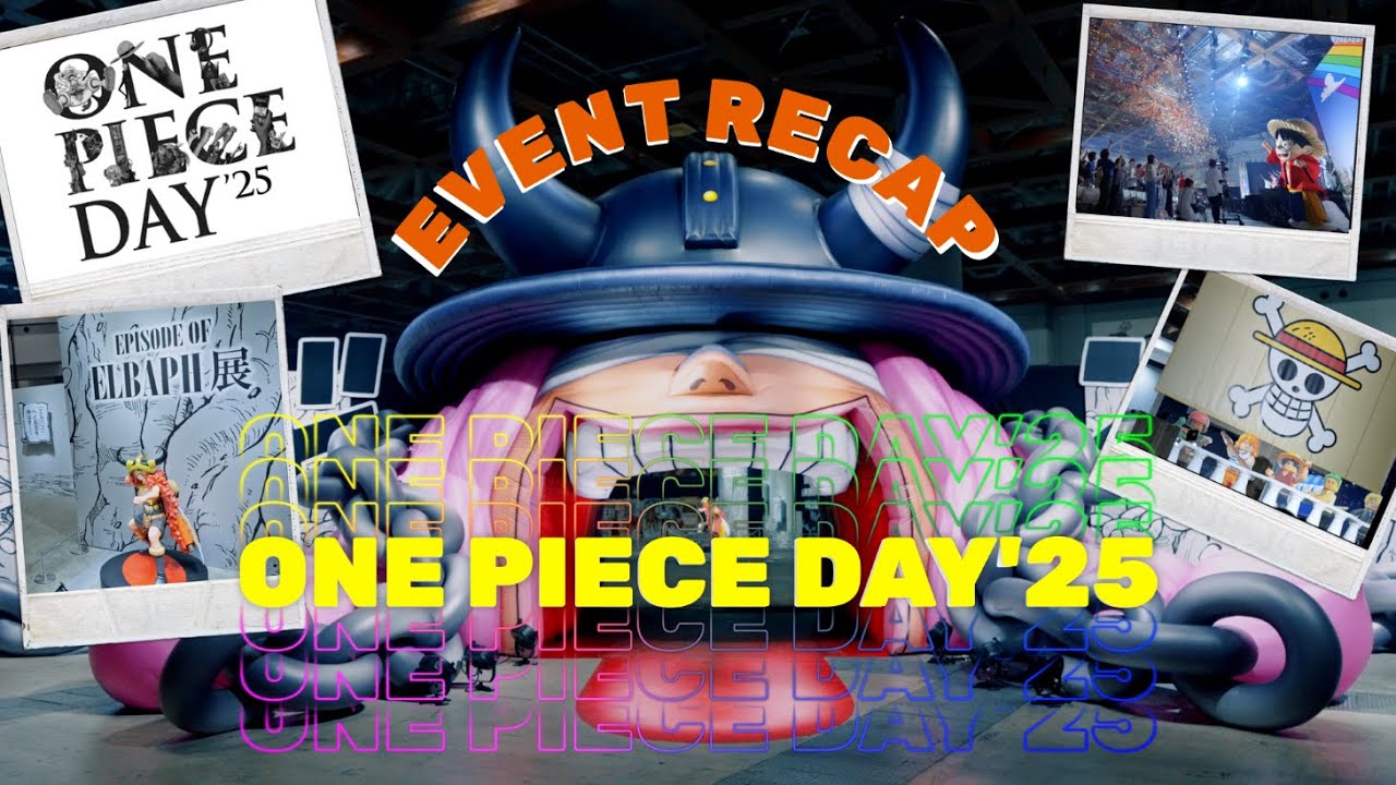 ONE PIECE DAY event featuring Luffy exhibitions and fan experiences
