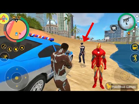 Süper Kahraman Halat Oyunu - Rope Hero 3 New Update - Android Gameplay