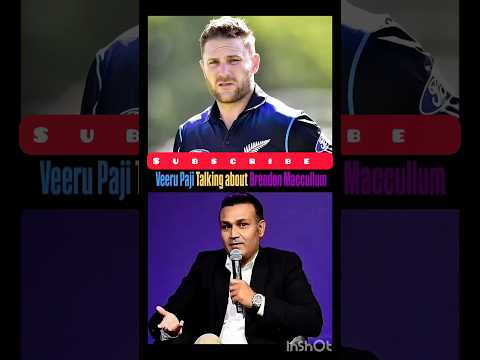 🔥 Virender Sehwag on Brendon McCullum & New Zealand Cricket | Must Watch! 🏏🇳🇿 #SportsTube24