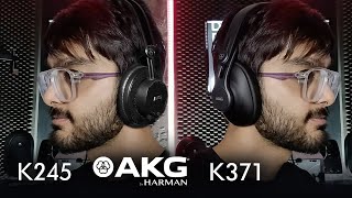 Video thumbnail for Geeked out the AKG K245 & K371 Headphones | First Look | Review by DAWgeek