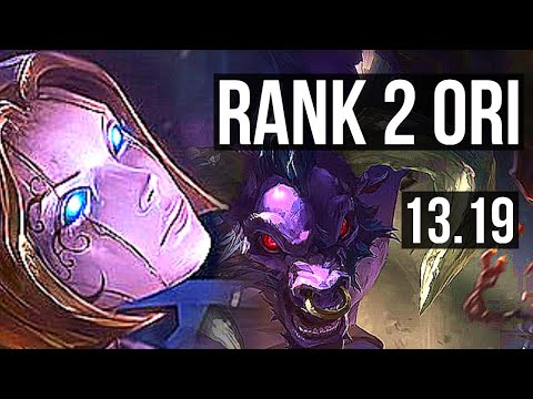 ORIANNA & Nilah vs ALISTAR & Ziggs (SUP) | Rank 2 Ori, 2/2/19, Rank 27 | JP Challenger | 13.19