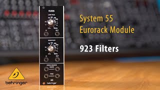 Video thumbnail for 923 Filters by Behringer