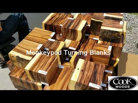Monkeypod Exotic Wood Turning Blanks