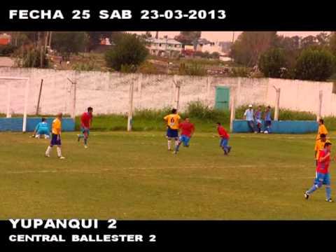 fecha 25 sab 23-03-2013 goles yupanqui 2 central ballester 2 cancha liniers
