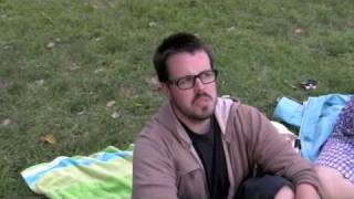 Black rimmed glasses guy