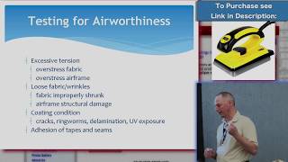 How to Inspect and Repair All Aircraft Fabric Systems - Stewart Systems