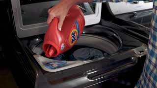 GE 5.0 cu. ft. Capacity Smart Washer with Sanitize w/Oxi and SmartDispense White GTW845CSNWS Picture