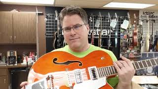 Video thumbnail for unboxing Gretsch G5420T Big Orange by The Zombie Guitar Company