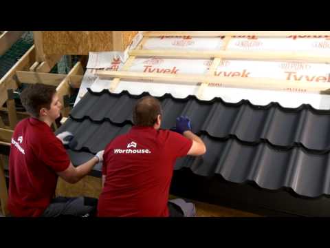 Modular metal tile installation instructions