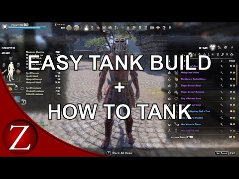 The best entry level tank build - The Elder Scrolls Online