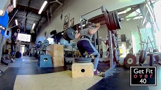 Full Week of Workout Videos - Monday Legs - Squats CrossFit