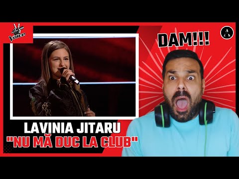 LAVINIA JITARU | "Nu mă duc la club" by Theo Rose | The Voice of  Romania | REACTION | DAM!!!