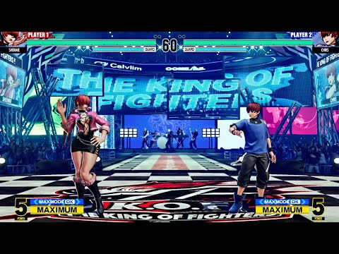 The King of Fighters XV - SHERMIE VS CHRIS (HARDEST AI)