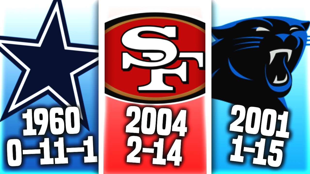 Every NFL Team's WORST Season EVER That Fans Want To Forget About