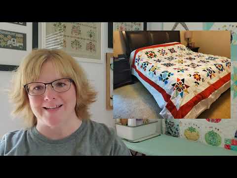 Flosstube 36: Lori Holt Autumn Love, Bee Vintage, Sew Simple Shapes, and Farmhouse Star