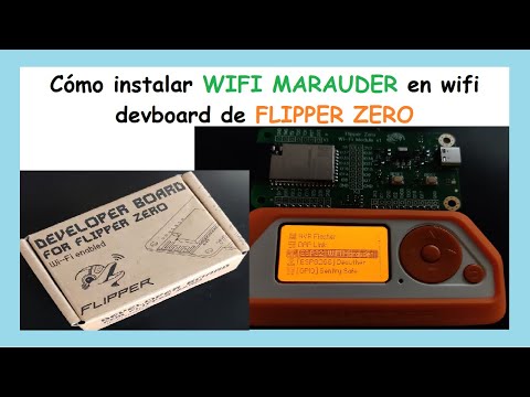 Flasheando la Placa de Desarrollo para WiFi Marauder en Flipper Zero