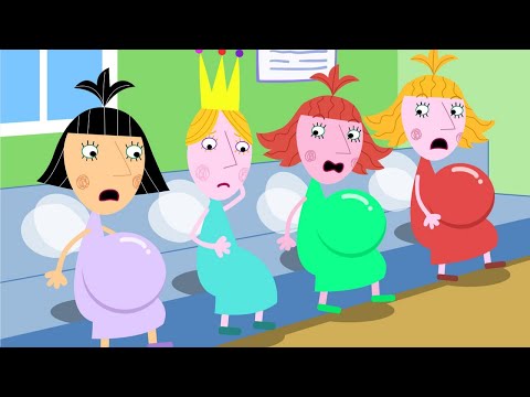 Queen Thistle Wants to Get Pregnant Too - Ben & Holly's Little Kingdom Funny Animation