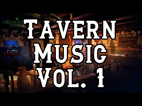 ONE HOUR of Beautiful Medieval & Fantasy TAVERN MUSIC with Ambience! | "Tavern Music Vol. 1"