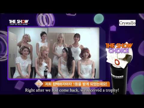 [Engsub] 150901 SNSD - The Show Choice