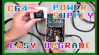 Commodore 64 Power Supply Upgrade and Future Proofing | DIY Adventures