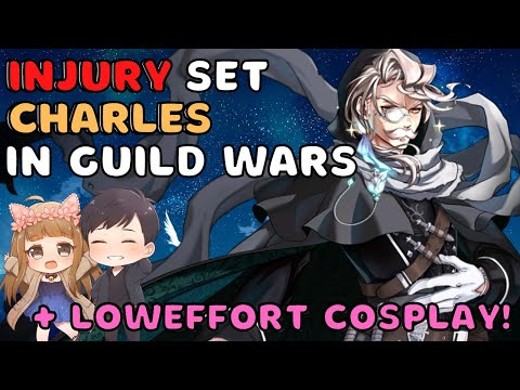[Epic 7] Injury Set "Cosplay" Charles in Guild Wars with my Husband vs Weebs