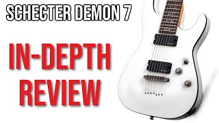 Video thumbnail for Schecter Demon 7 in depth review by Aaron Skok Productions