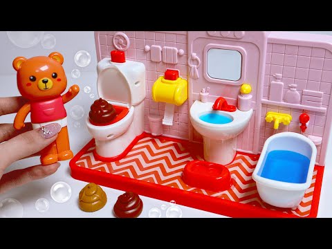 Toy asmr ❤️ Cute Potty Training Playset ASMR Satisfying with Unboxing | Review toys