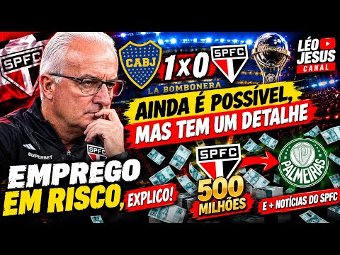 VALOR EXORBITANTE VOLTA A TONA NO SPFC! DORIVAL EM RISCO,M! EXPULSÃO NO SÃO PAULO E + 