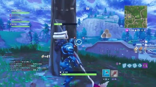フォートナイトPS4 　初AIMで10kil ドン勝したから、スクワッドでも余裕だよね！？ww