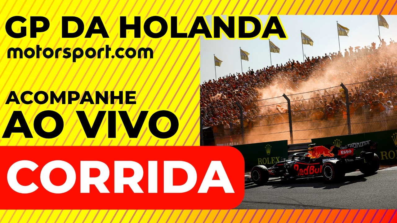 F1 AO VIVO: Acompanhe o GP DA HOLANDA com o Motorsport.com | REACT