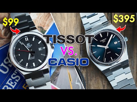 Uncover the Best Watch - Tissot PRX vs Casio 'Casioak' Edifice!