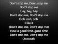 Don't stop me now - Queen- Lyrics