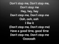 Don't stop me now - Queen- Lyrics 