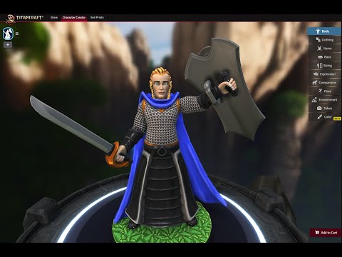 TitanCraft D&D Harbinger Set (18) Cleric of Corellon Larethian