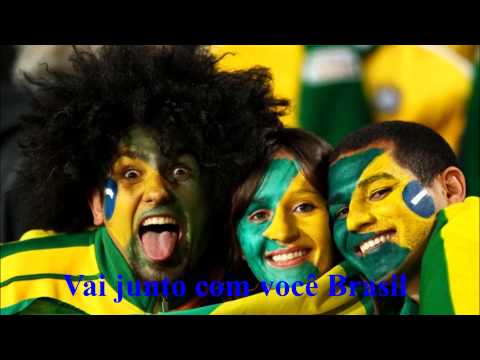 Mostra tua força Brasil com legenda