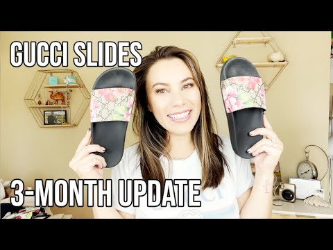 Gucci Bloom Slides - three-month update | Wear & Tear