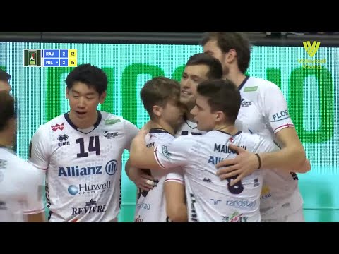 Consar RCM Ravenna vs. Allianz Milano - FIVB - Super Liga - Match Highlights