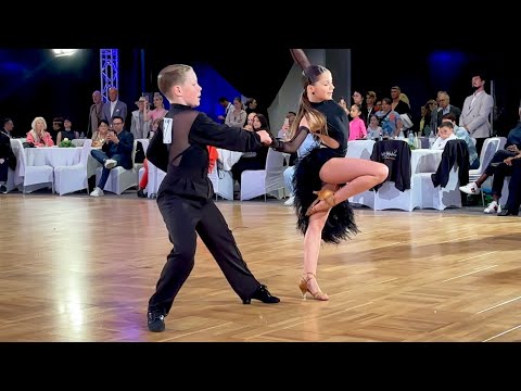 Ronald Kogan & Alina Potapova (EST) International Open Junior 1 [Rumba] Bremen 2024