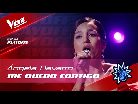 #TeamLali - Ángela Navarro - “Me quedo contigo” - Playoffs - La Voz Argentina 2022
