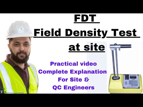 Field density test for compacted soil | FDT