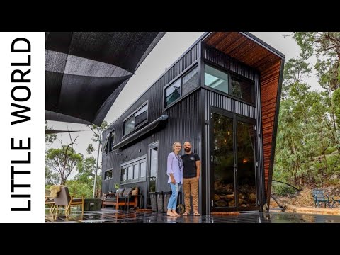 This Ultra Modern Tiny House Will Blow Your Mind😲|Tiny Home Design